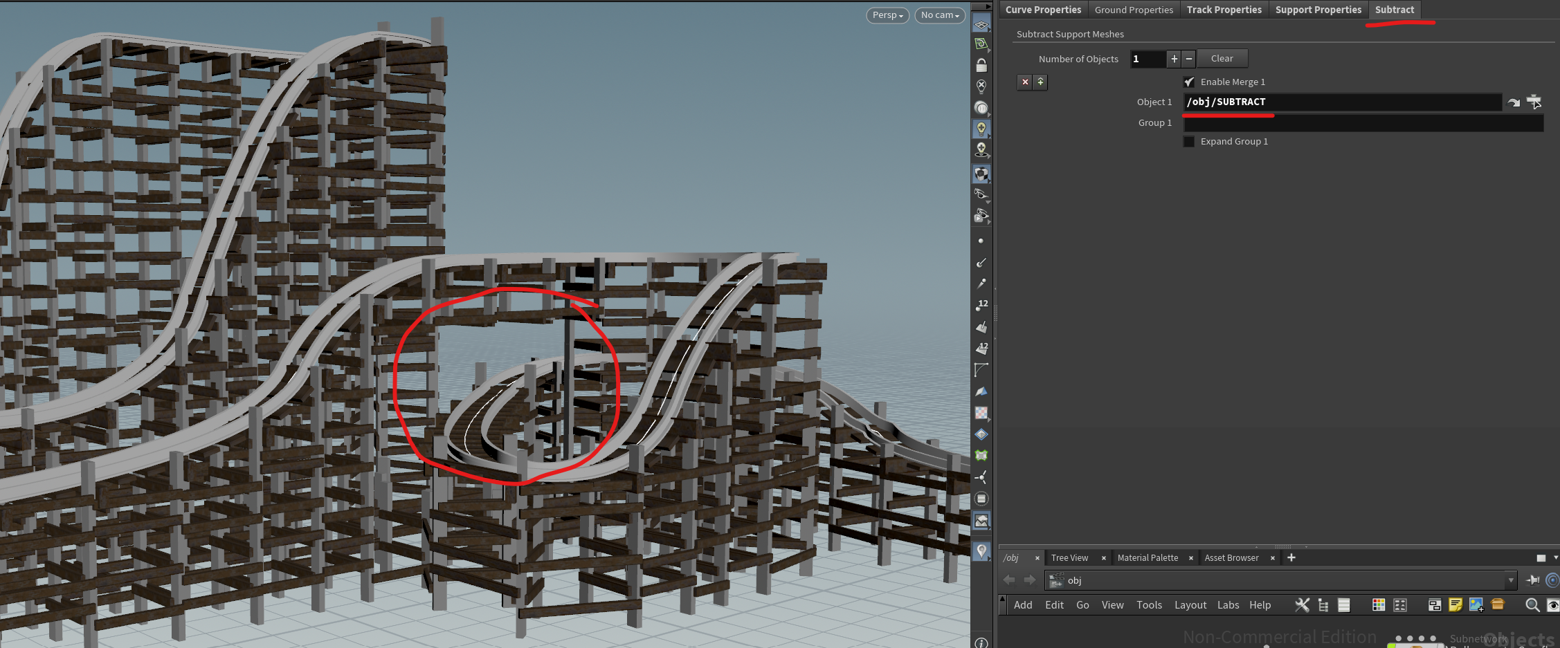PCG Roller Coaster