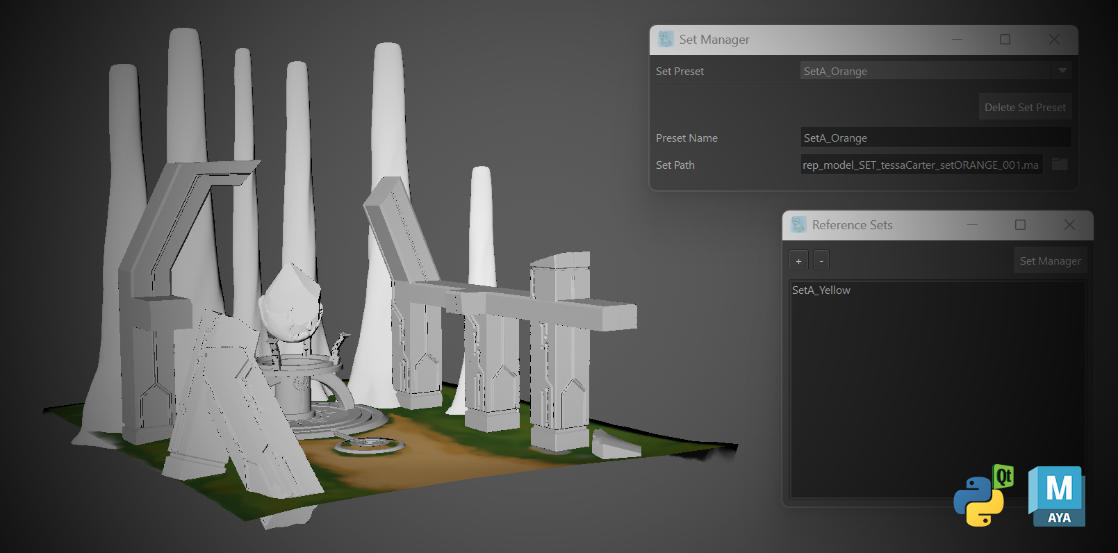 Set References Set Manager